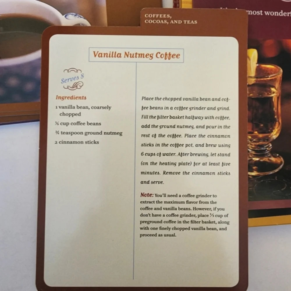 Hot Toddies Recipe Card Deck